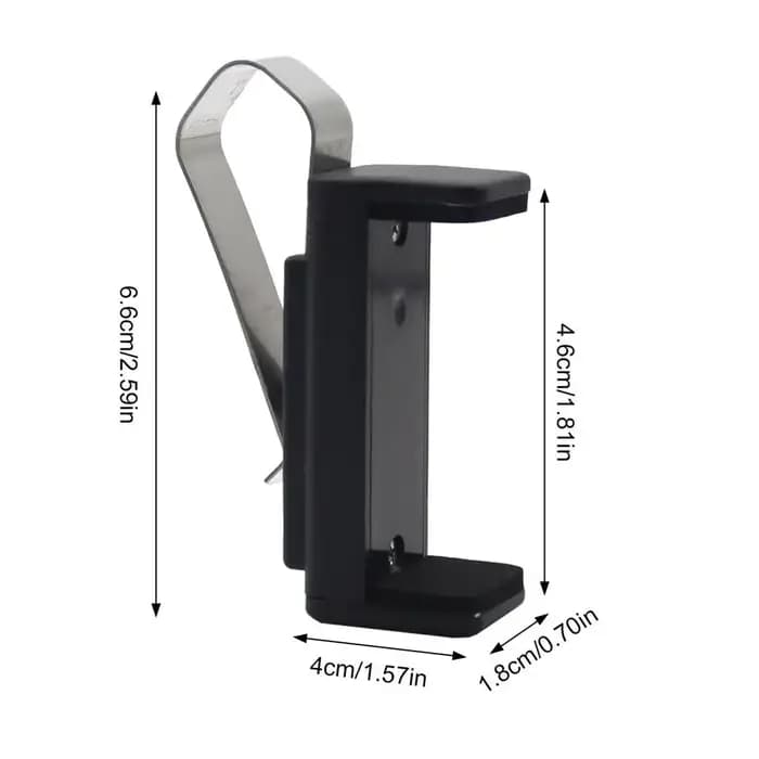 Support réglable pour télécommande de porte de garage, clip de fixation pour visière, clip pratique