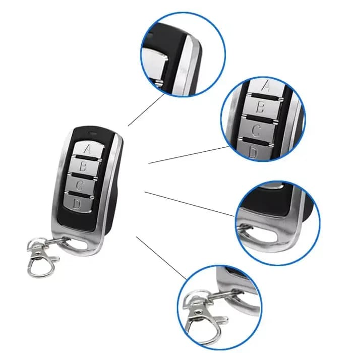 Commande électronique universelle multifréquence pour porte de Garage