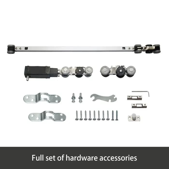 Accessoires de quincaillerie pour porte coulissante sans entretien, quincaillerie auxiliaire pour po