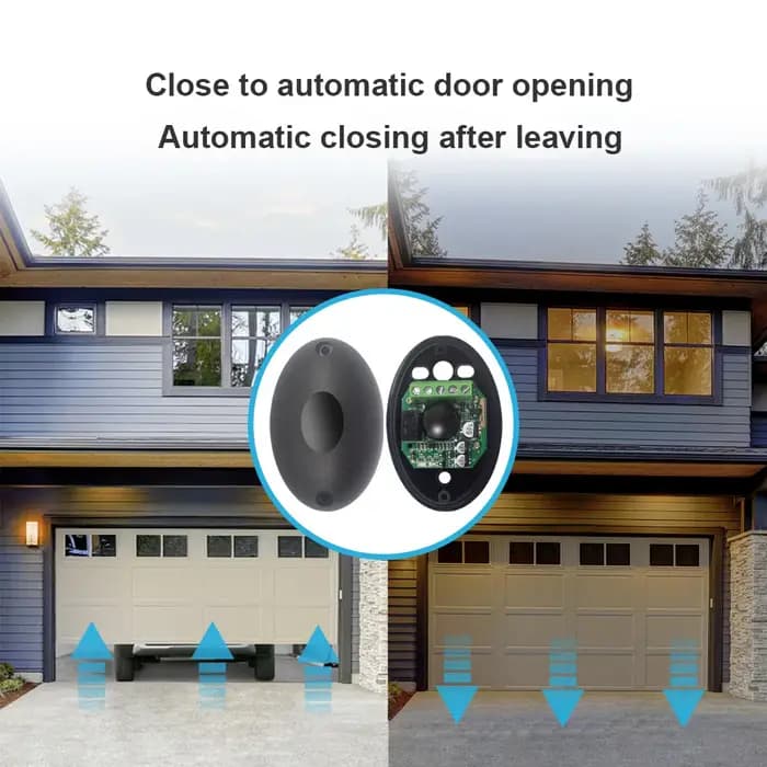 Capteur infrarouge de sécurité pour portail de garage
