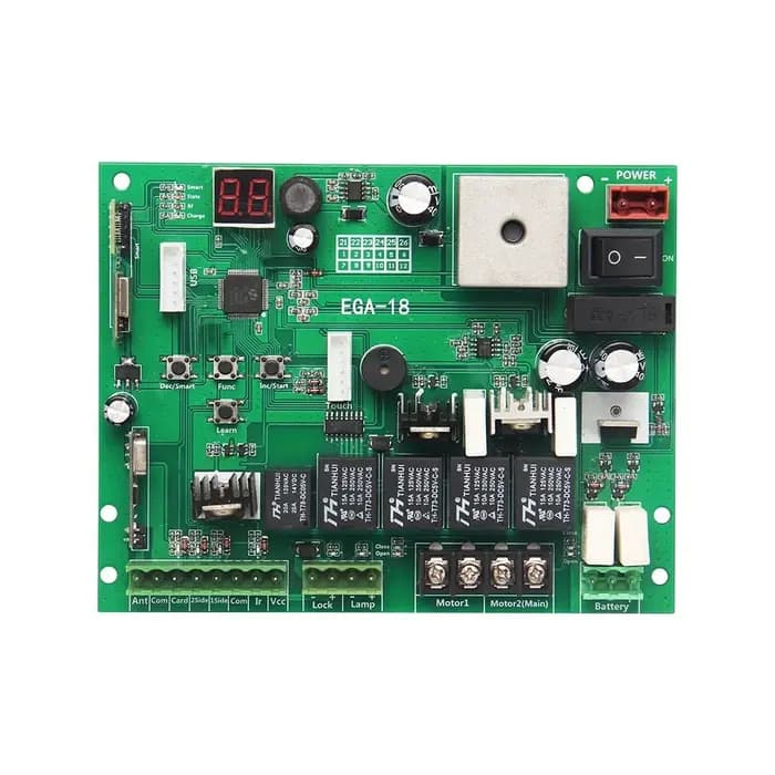 Contrôleur de portail automatique EGA-18A 24VDC, ouvre-portail automatique, carte de contrôle PCB po