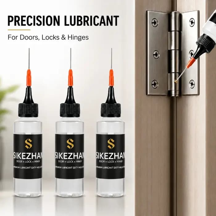 Spray lubrifiant pour charnières de porte