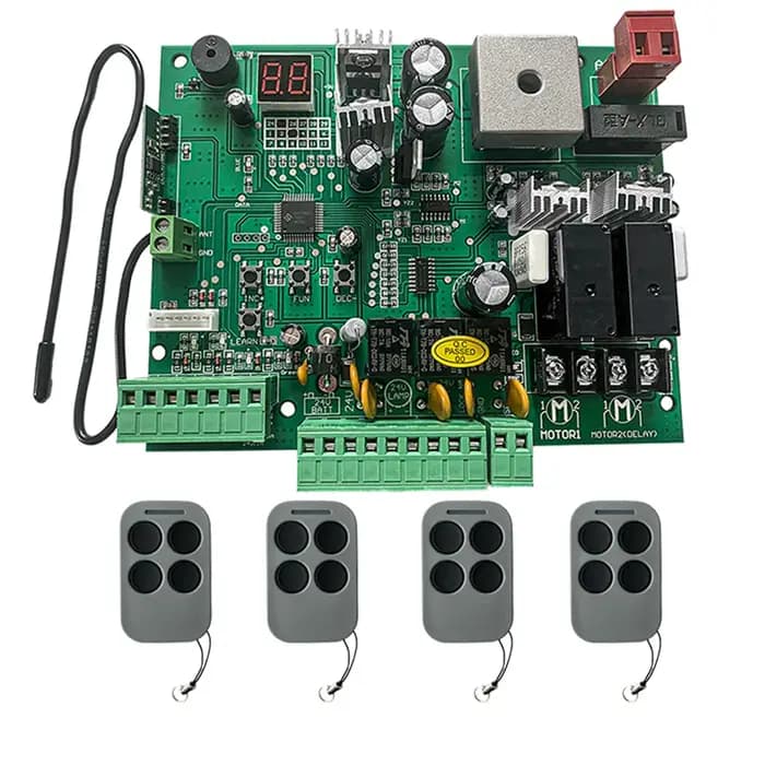 Carte PCB DC 24V pour ouvre-porte battante automatique à Double bras