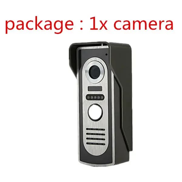Système d'interphone vidéo pour maison et appartement, sonnette, vision nocturne, IR, 700tvl, caméra