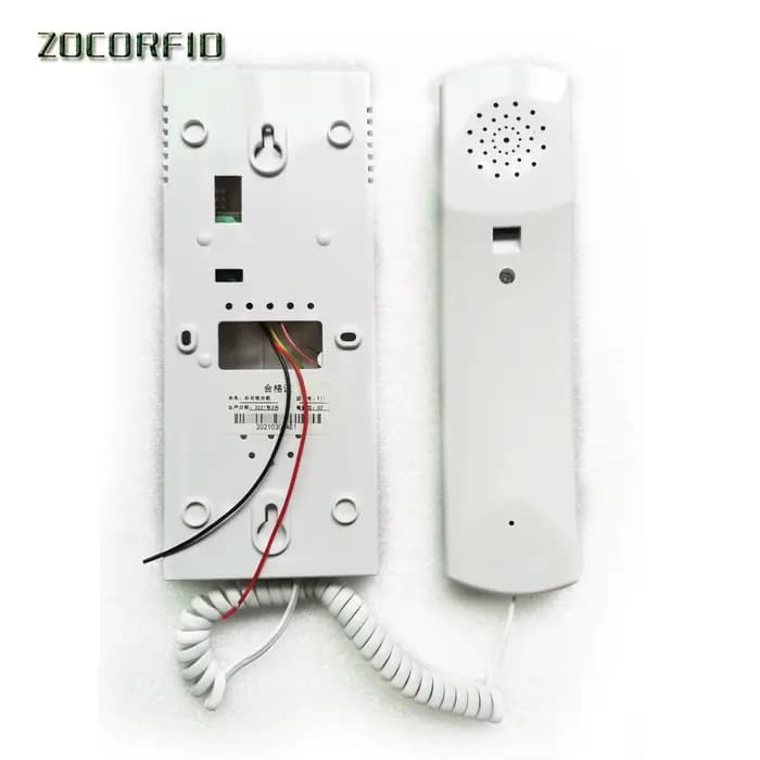 Système d'interphone audio pour appartements