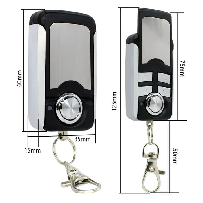 Télécommande de portail de garage portable BiSecur HSE2-868-BS HSE4-868-BS HS1-868-BS 868 MHz