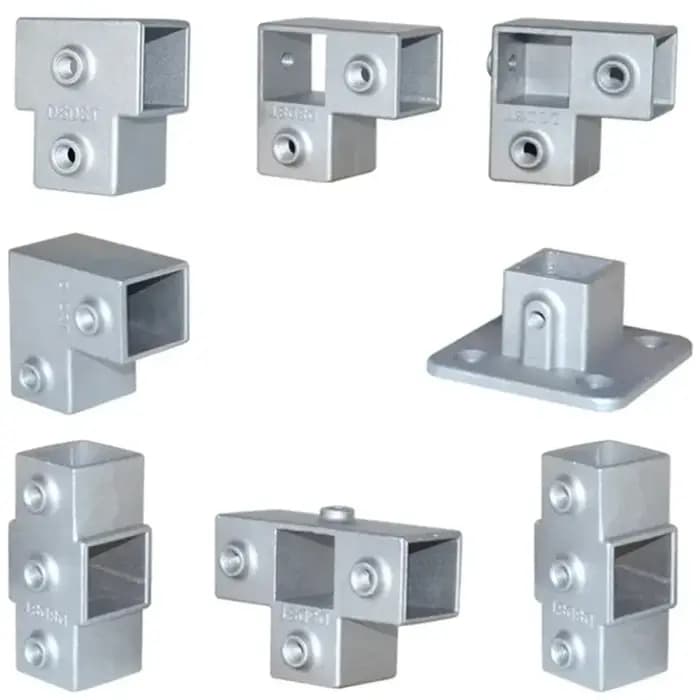 Pièce de connexion de Tube carré OD 30x30mm