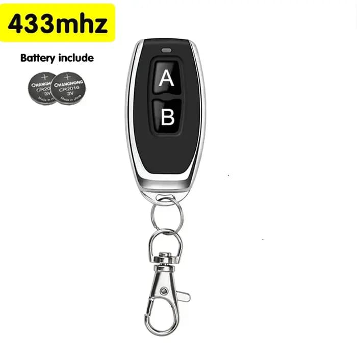Récepteur de porte 300-868MHz AC DC 9-30V télécommande universelle récepteur de porte de Garage 2 ca