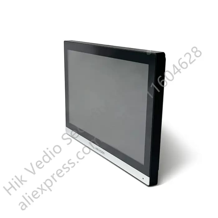 Hikvision DS-KH6350-WTE1 Interphone vidéo Station intérieure basée sur IP Écran tactile IPS 7 pouces Moniteur sans fil Standard POE WIFI