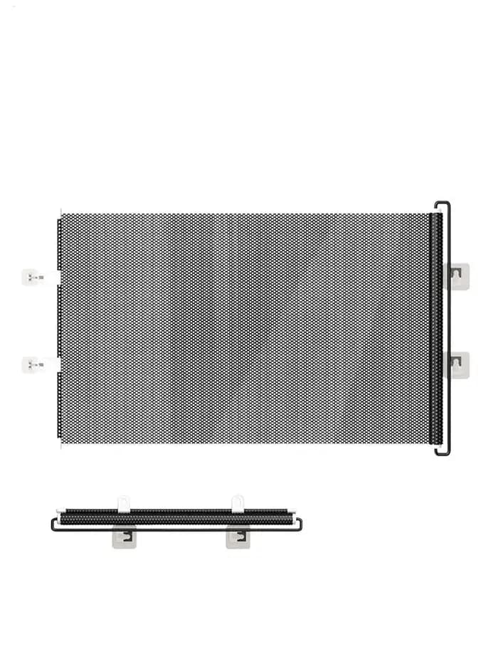 Barrière de sécurité rétractable pour portes intérieures et escaliers