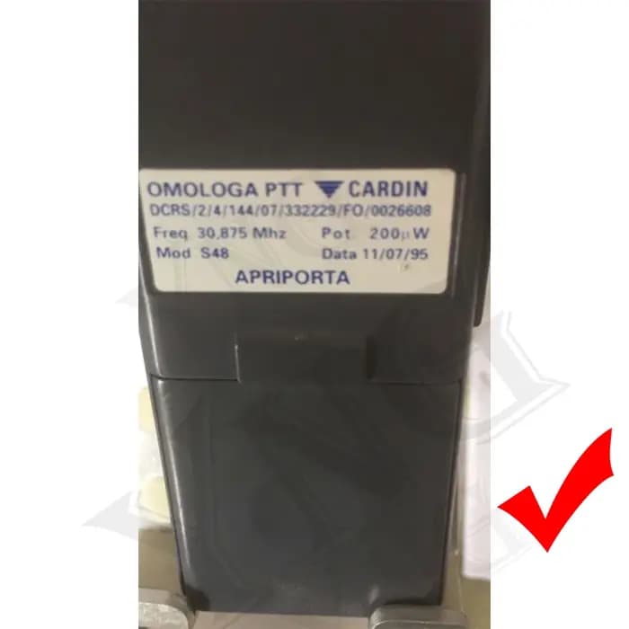Pour CARDIN S466 TX2 TX4 S738 TX2 TX4 S48 TX2 TX4 S38=S738 Télécommande de portail Ouvre-porte de garage 27
