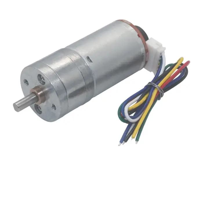 Moteur électrique à couple élevé, moteur à engrenages à courant continu avec impression, 6V, 12V, 24