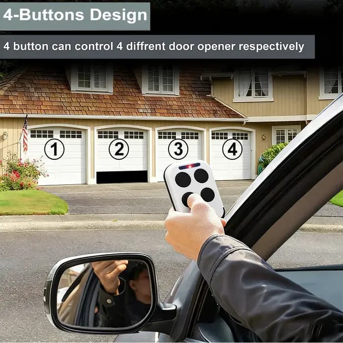 Télécommande universelle pour portail et porte de garage