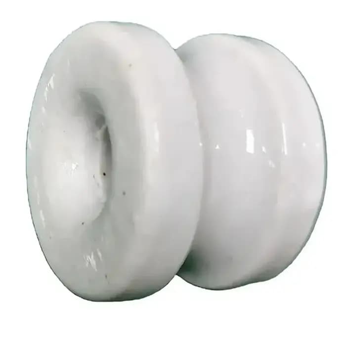 Poteau d'angle de clôture électrique en porcelaine