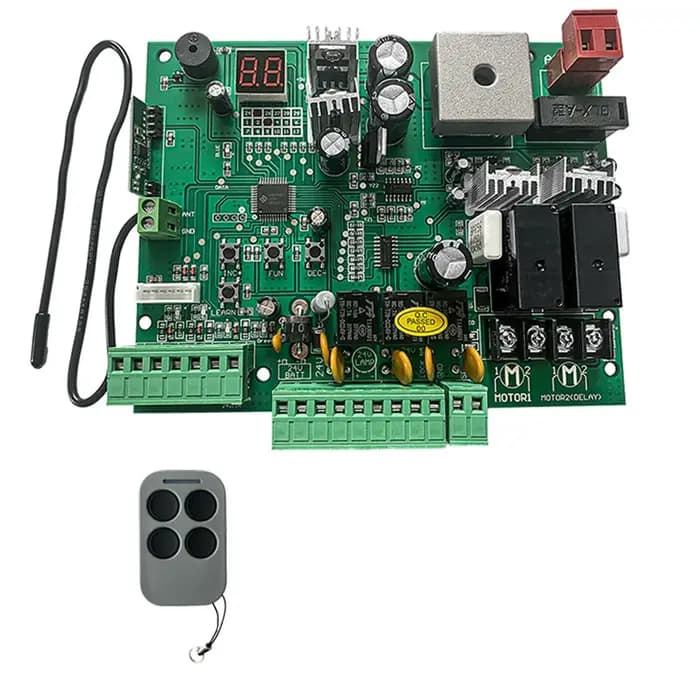 Carte PCB DC 24V pour ouvre-porte battante automatique à Double bras