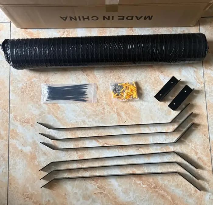 Extension de clôture courbée anti-escalade pour chats, barrière anti-escalade