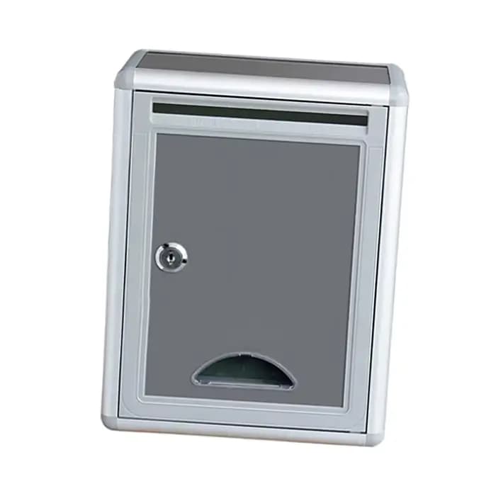 Boîte aux lettres murale en alliage d'aluminium