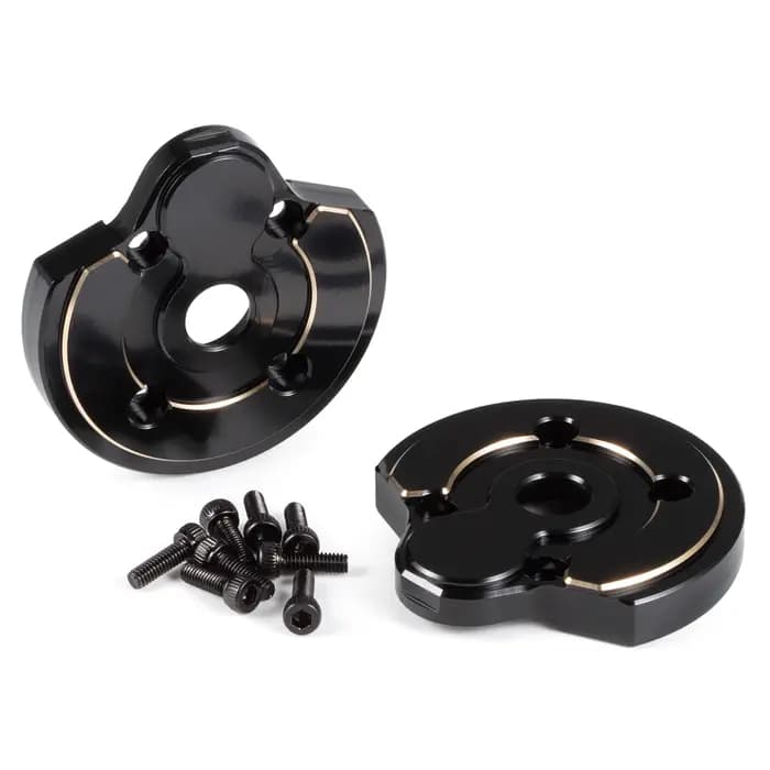 Jointures de portail en laiton de 296g et jeu de poids de couverture pour axe