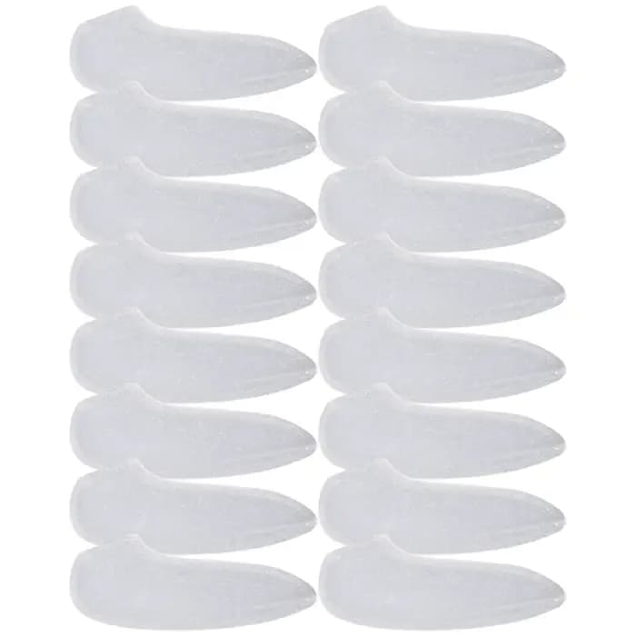 Protecteurs de pointe de couteau en plastique blanc