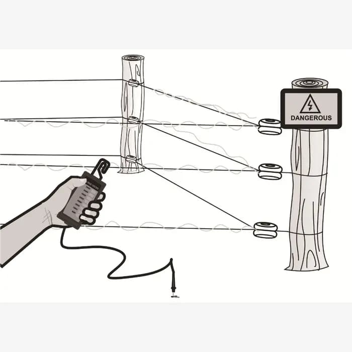 Testeur de tension de clôture Ranch 600v-7kv