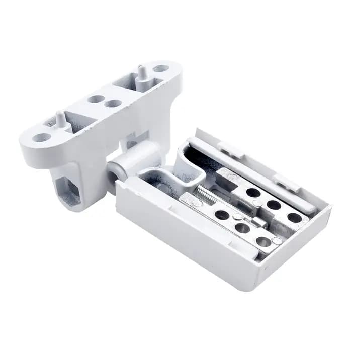 Charnière de porte en PVC pour portes françaises, 1 pièce