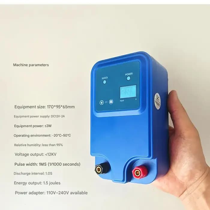 Électrificateur de clôture électrique 1.5J 10KM