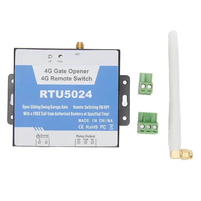 RTU5024 4G ouvre-porte SMS alarme intelligente reconnaissance d'identification intelligente WiFi tél