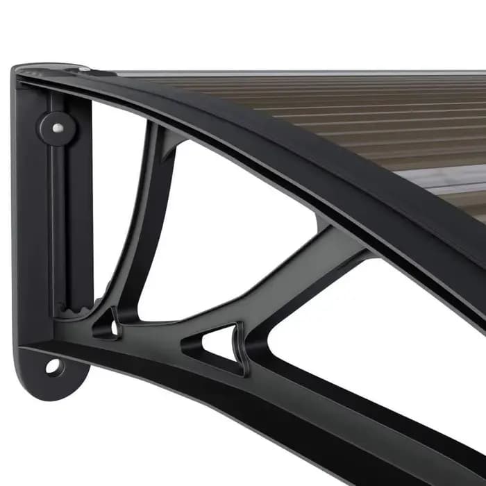 Auvent de protection anti-UV en polycarbonate, abri robuste en aluminium pour voiture, protection co