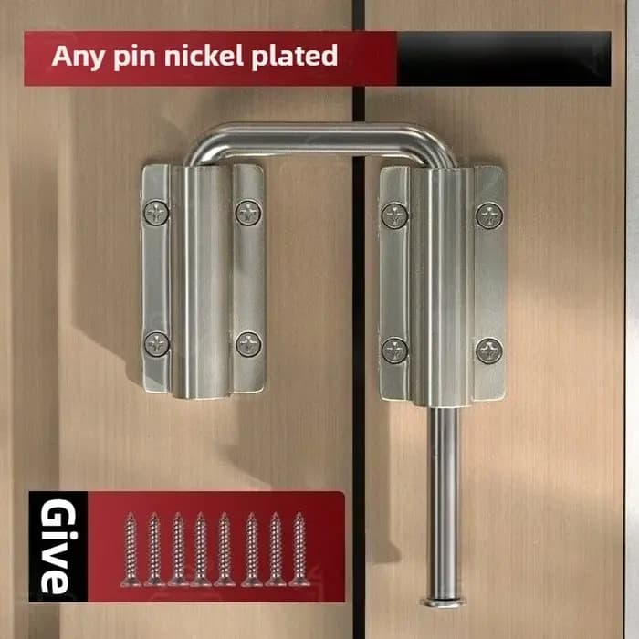 Loquet de porte en alliage d'aluminium durable