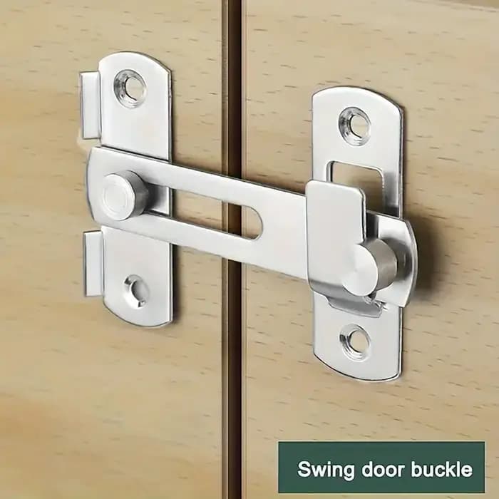 Serrure de porte de grange marketen acier inoxydable