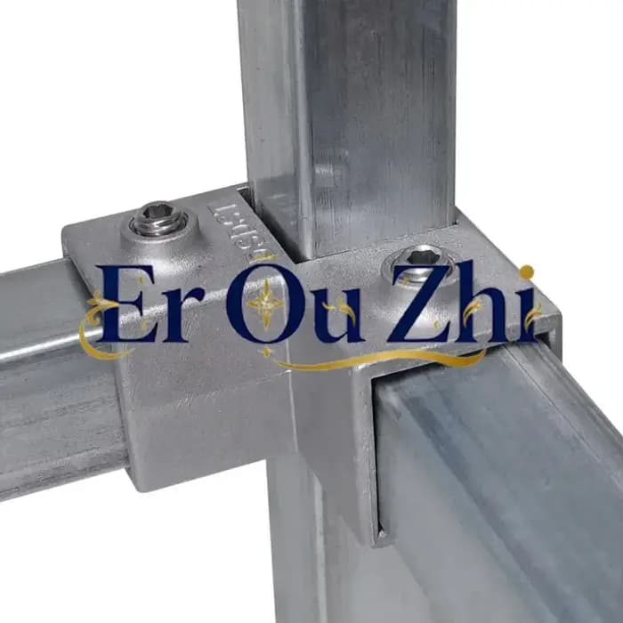 Pièce de connexion de Tube carré OD 30x30mm