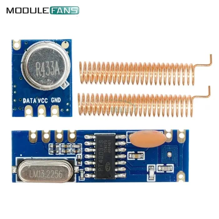 Télécommande sans fil MAX ASK, émetteur STX882, récepteur SRX882 Tech, antenne à ressort en cuivre,