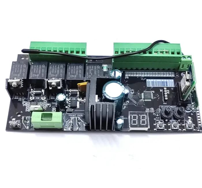 Contrôleur de moteur d'ouverture de portail battant 12V 24VDC compatible avec l'application Tuya Sma