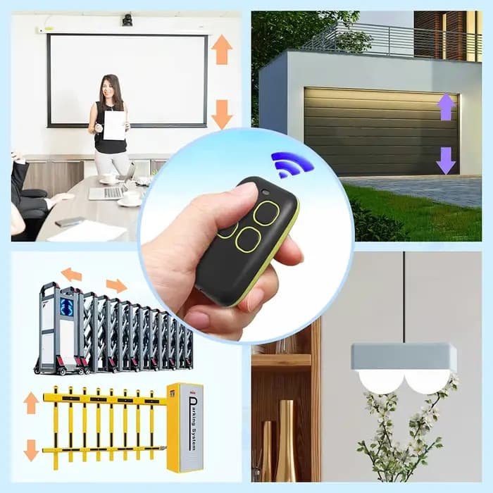 Télécommande universelle multi-fréquence pour porte de Garage, 280-868mhz, 433mhz, 315, 390, copieur et duplicateur