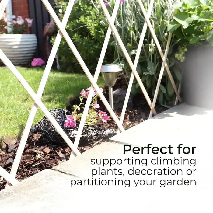 Treillis de jardin extensible