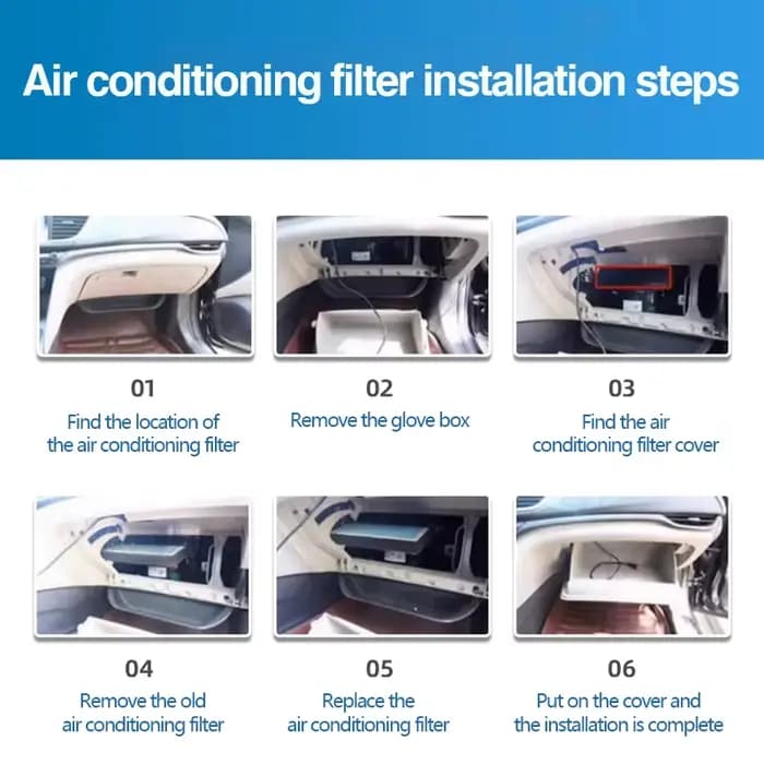 Filtre à air de cabine ABS au charbon actif