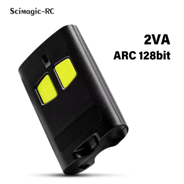 Télécommande pour portail de garage TO.GO2VA TO.GO4VA / TO.GO 2WV 4WV avec Rolling Code avancé Emetteur 433.92 MHz