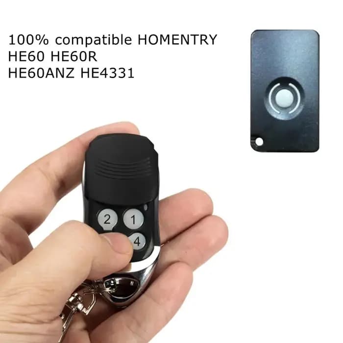 HOMENTRY HE4331 HE60 HE60R télécommande 433 MHz émetteur pour ouvre-porte de garage