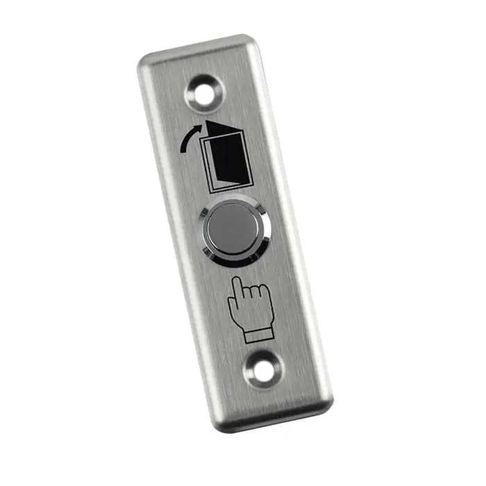 Bouton de sortie en acier inoxydable