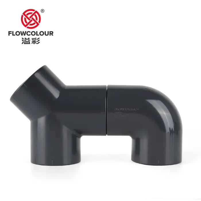 Flowcolor 20mm-63mm PVC coude à 90 degrés UPVC maison jardin Irrigation raccords de tuyaux d'eau Aquarium réservoir de poisson Joints de tubes