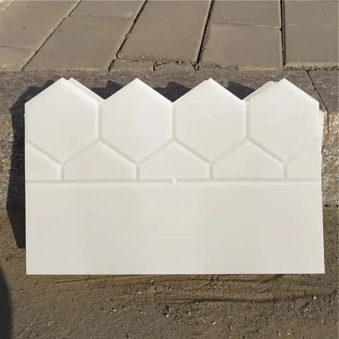 Mur de fleurs en béton, clôture de jardin, route, parterre de fleurs, décoration, pavage, fabrication de plastique, ciment Antique réutilisable, moule en brique