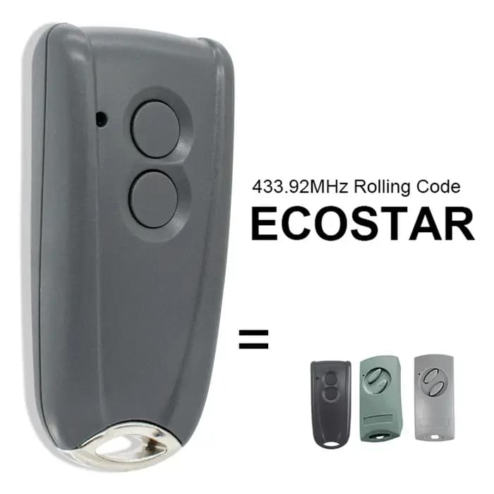 Ecosta ECOSTAR – télécommande de porte de Garage Compatible RSE2, transmetteur de Code roulant 433Mh