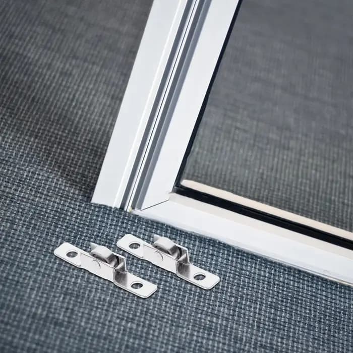 Roulettes de porte coulissante en métal durable