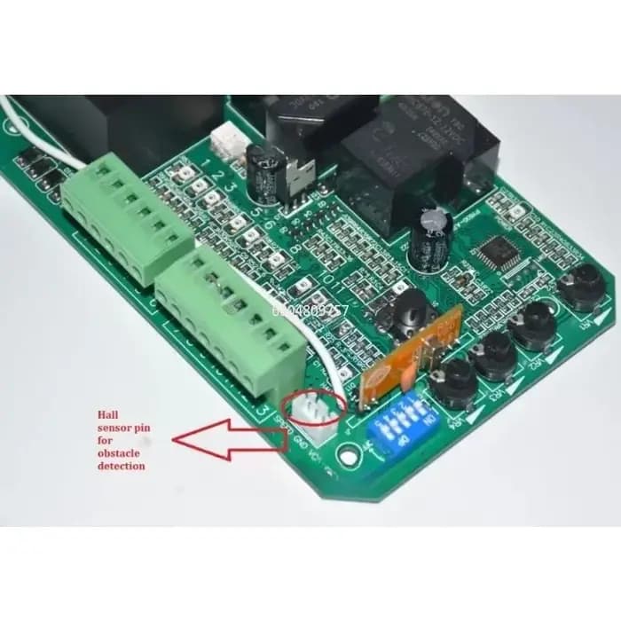 Carte de commande de circuit imprimé (PCB) pour moteur d'ouvre-porte coulissante PY600acn avec interrupteur de fin de