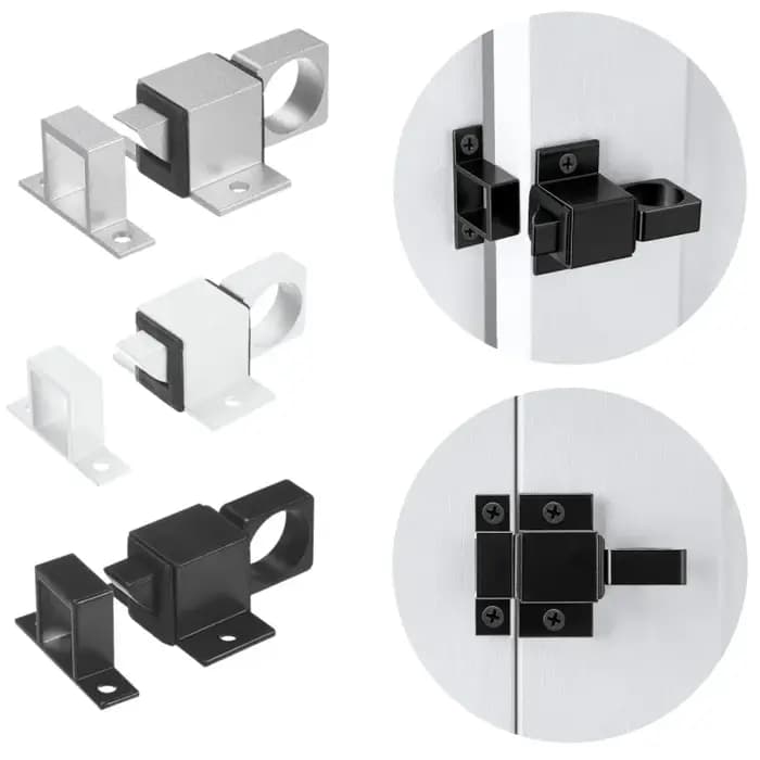 Loquet à ressort automatique en alliage d'aluminium