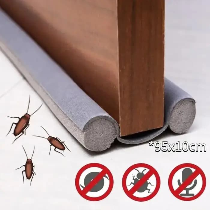 2/1PC Flexible sous la porte bouchon de tirage bande d'étanchéité inférieure