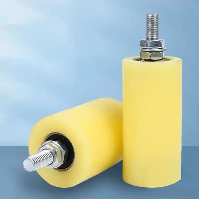 Rouleau de guidage de portail coulissant en nylon durable