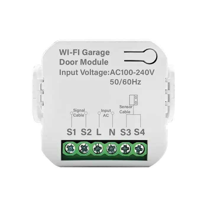 ABUO-Smart Wifi Ouvre-porte de garage universel sans fil, télécommande, interrupteur de portail, cap