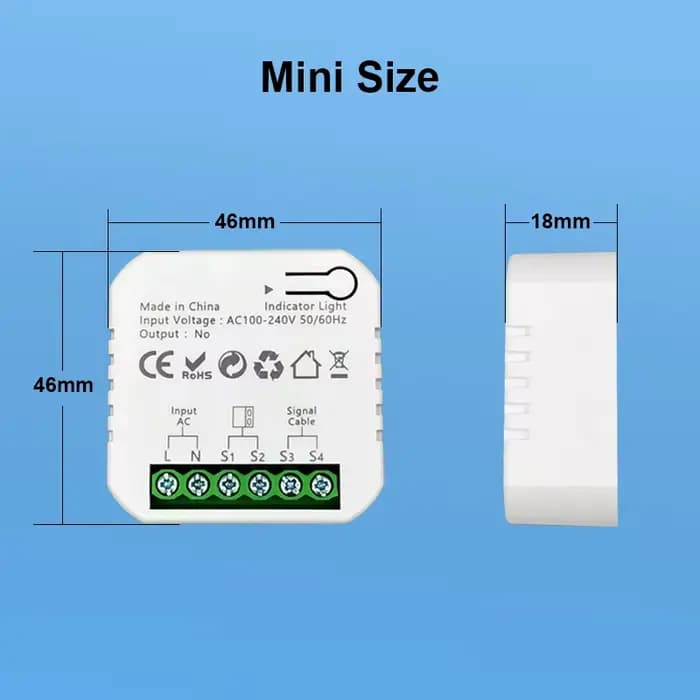 Ouvre-porte coulissant motorisé WiFi Smart Life