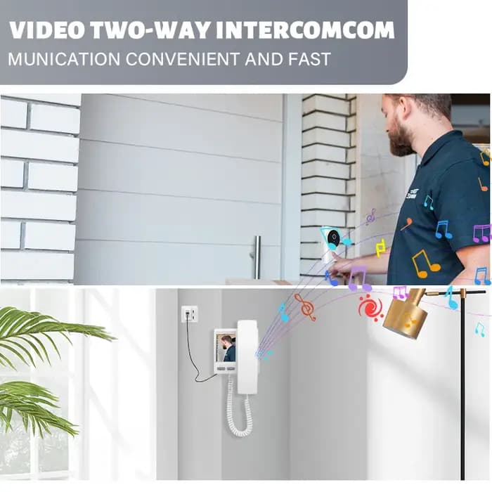 Visiophone sans fil 2.4Ghz